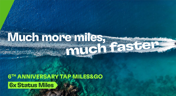 Earn 6x Elite Status Miles on TAP Air Portugal flights booked by November 10!