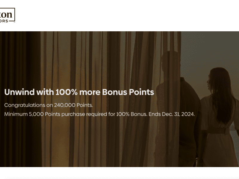 Buy Hilton 100% bonus