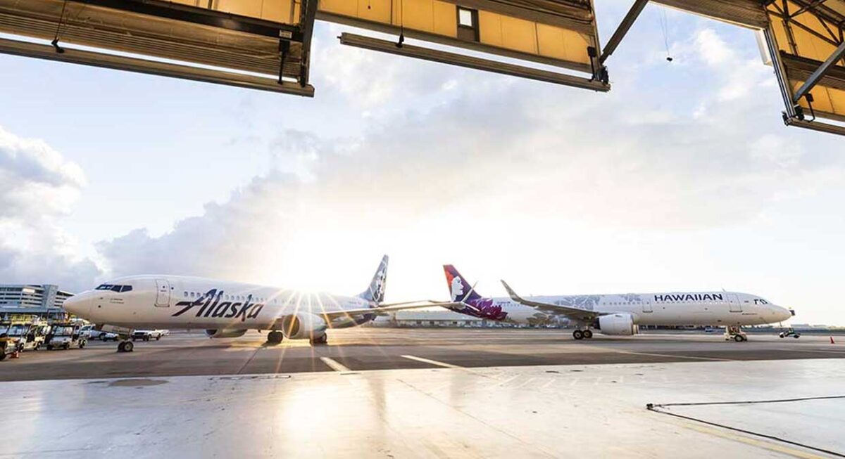 Alaska Airlines Hawaiian Airlines