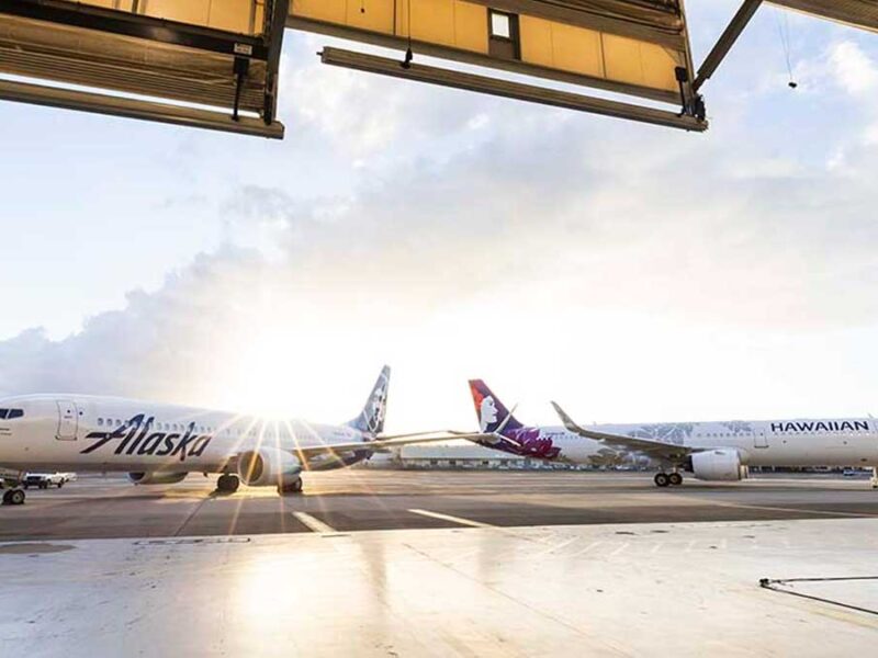 Alaska Airlines Hawaiian Airlines