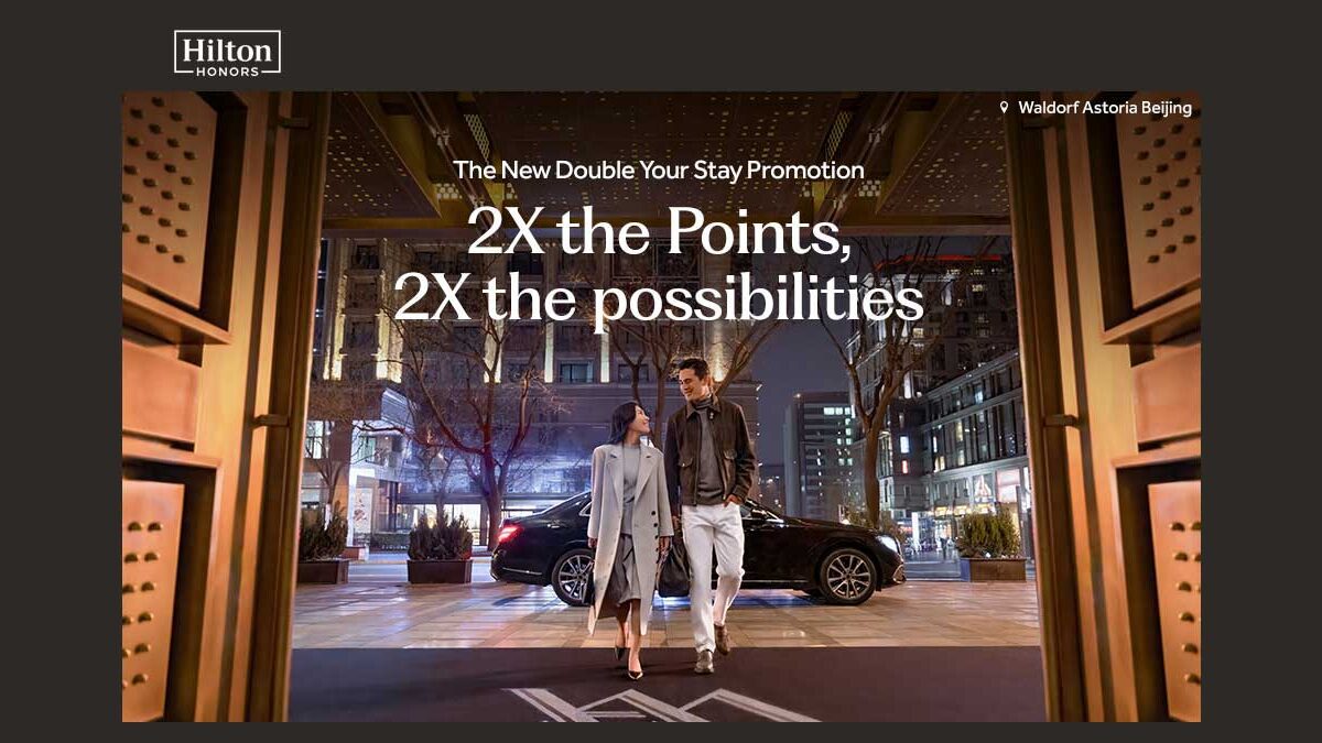 Hilton Honors 2x points Worldwide