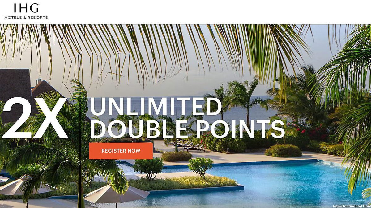 IHG 2x points starting with 2nd stay