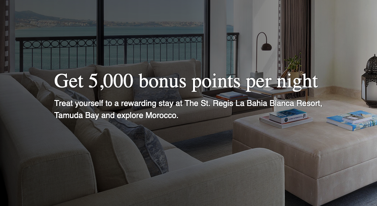 5000 bonus points per night