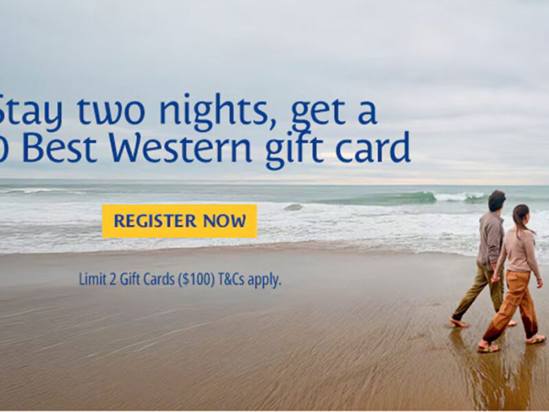 Best Western $50 travel card