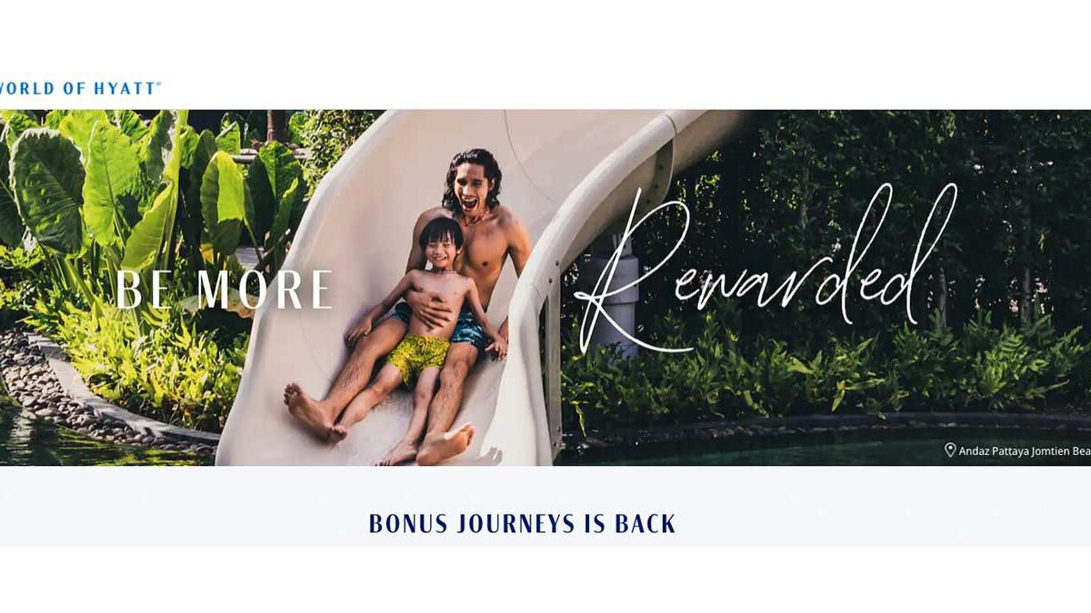 Hyatt Bonus Journeys
