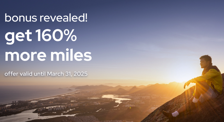 March 20 Bonus Offer Highlight: Avianca LifeMiles – Buy miles with a 160% Bonus