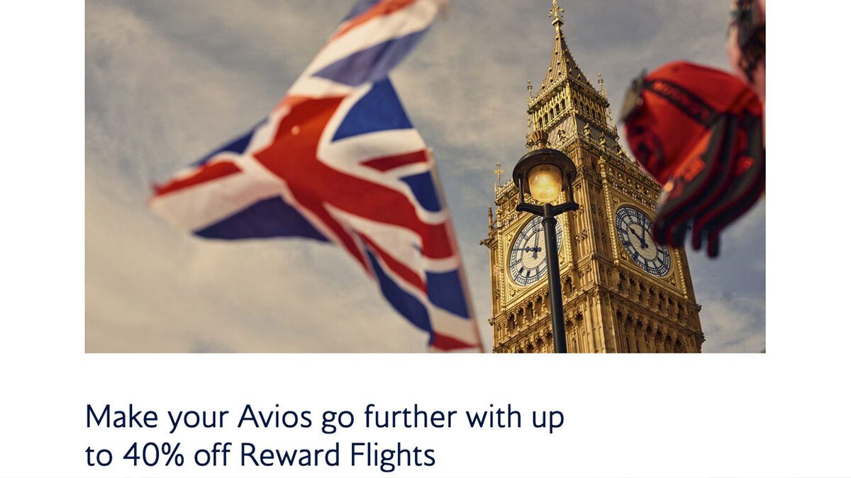 British Airways Reward Sale