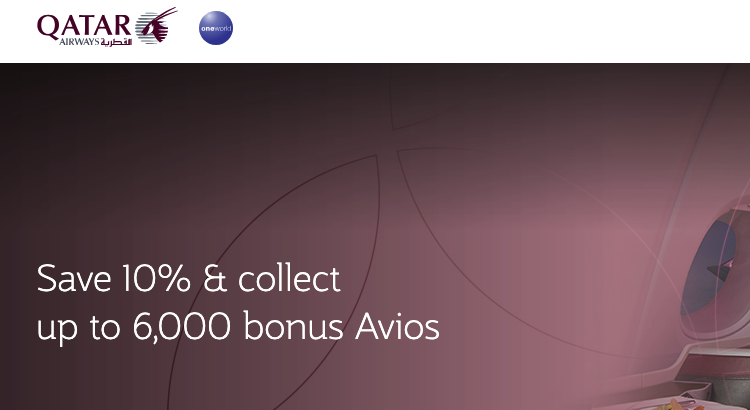 Qatar Airways 6000 bonus Avios