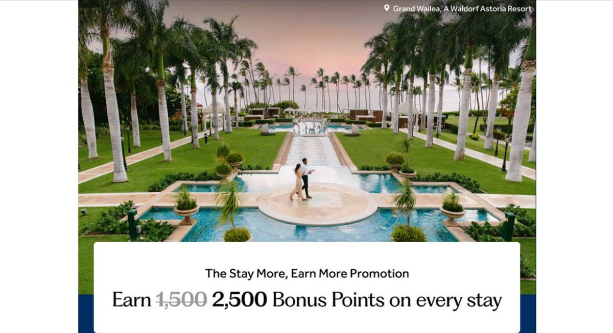 Hilton Honors 2500 points