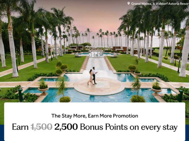 Hilton Honors 2500 points