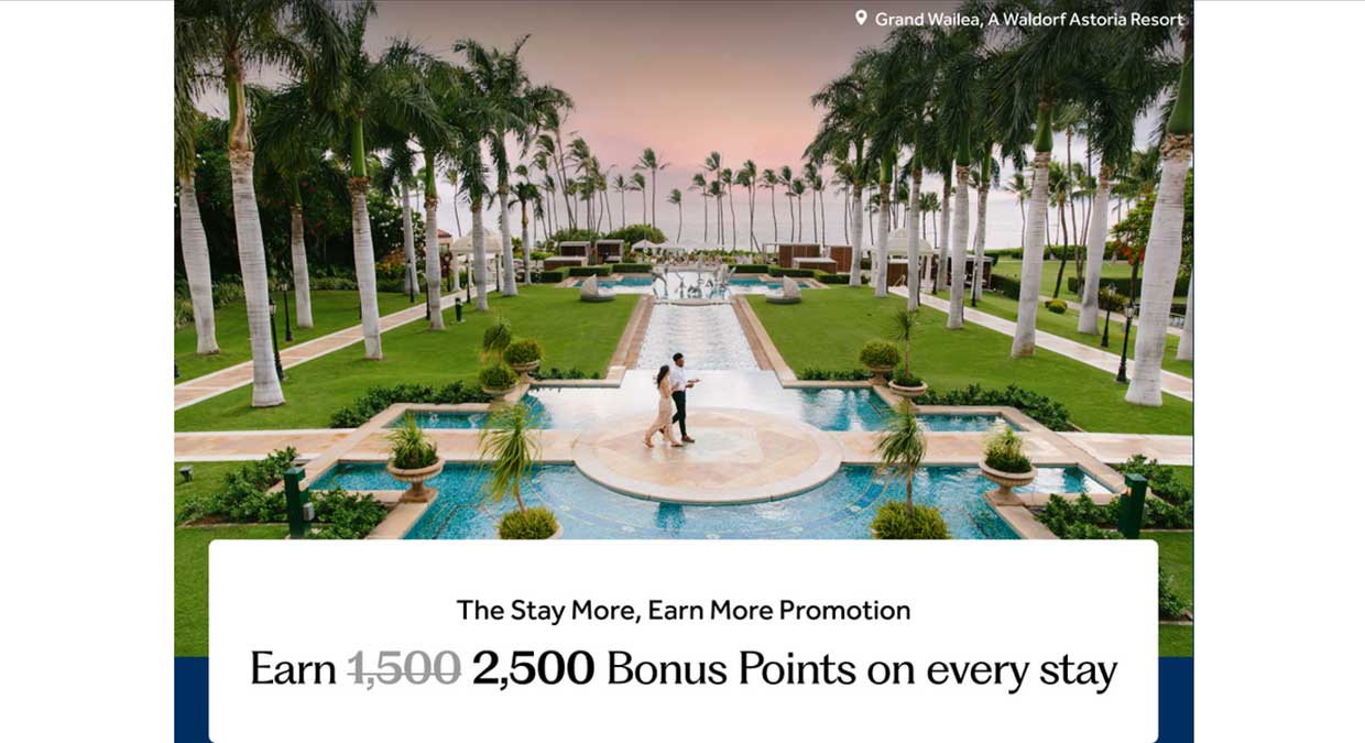 Hilton Honors 2500 points