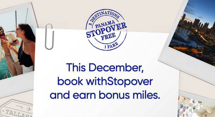 Copa Airlines ConnectMiles Stopover bonus