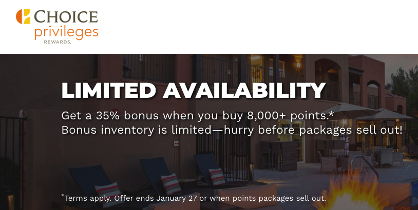 Buy Choice Privileges Points