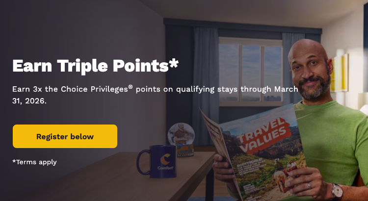 Choice Privileges 3x points