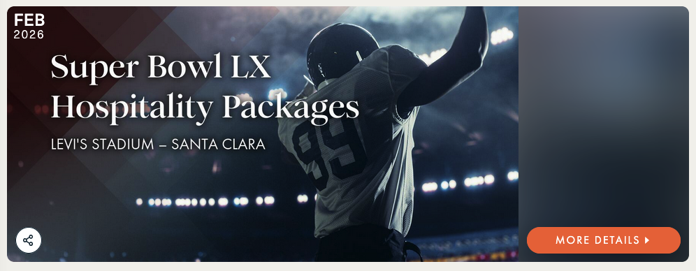 a football player in a stadium