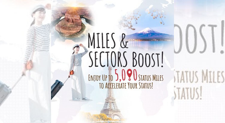 EVA Air up to 5000 bonus status miles