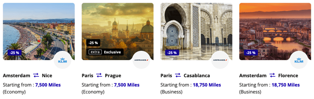 a screenshot of a travel website