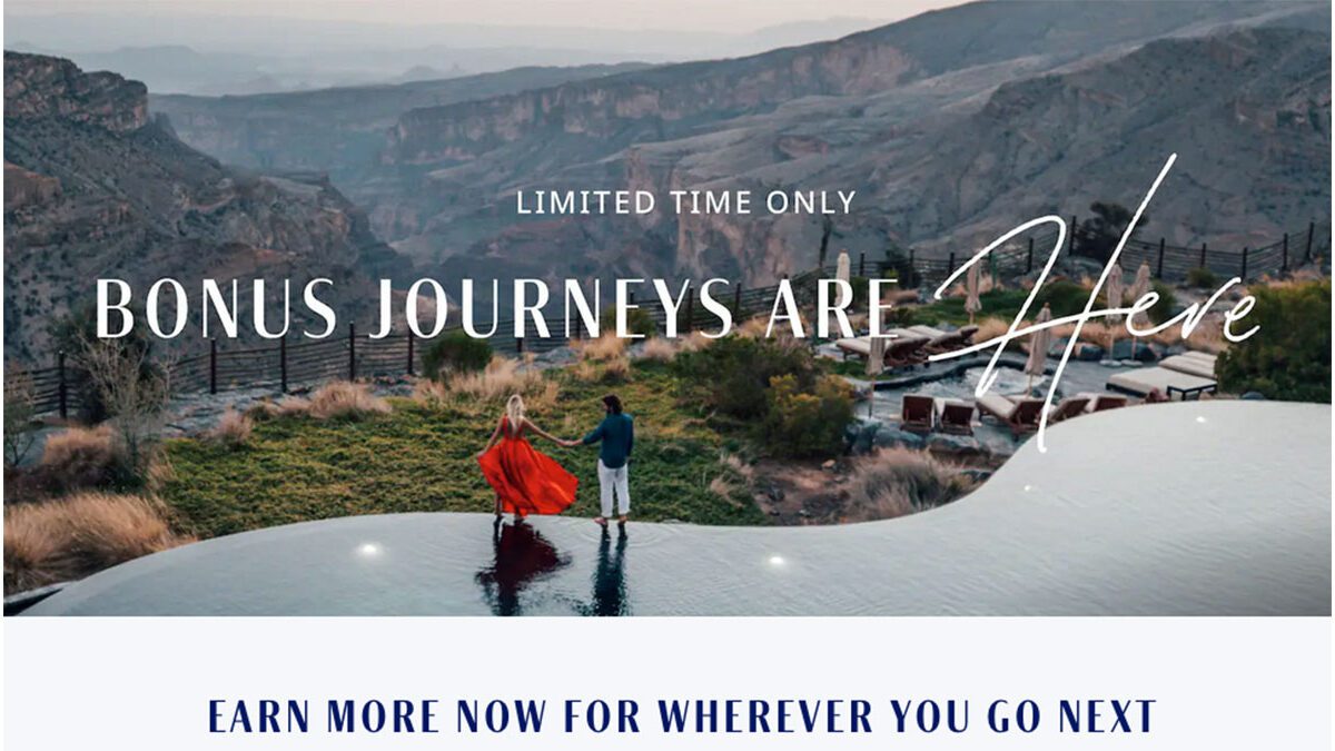 Hyatt Bonus Journeys