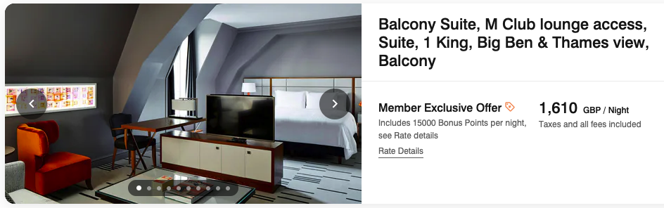 a screenshot of a hotel room
