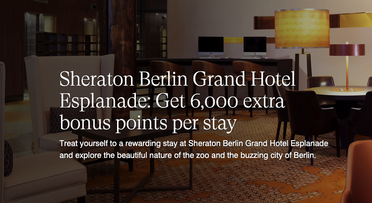 Sheraton Berlin Grand 6000 points