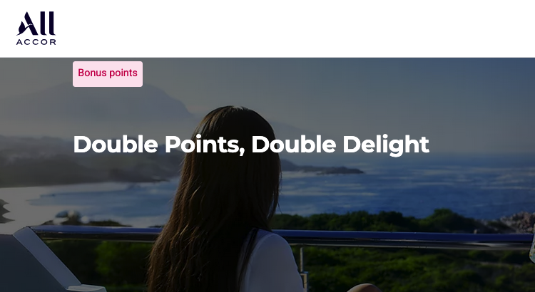 Accor Hotels 2x points China
