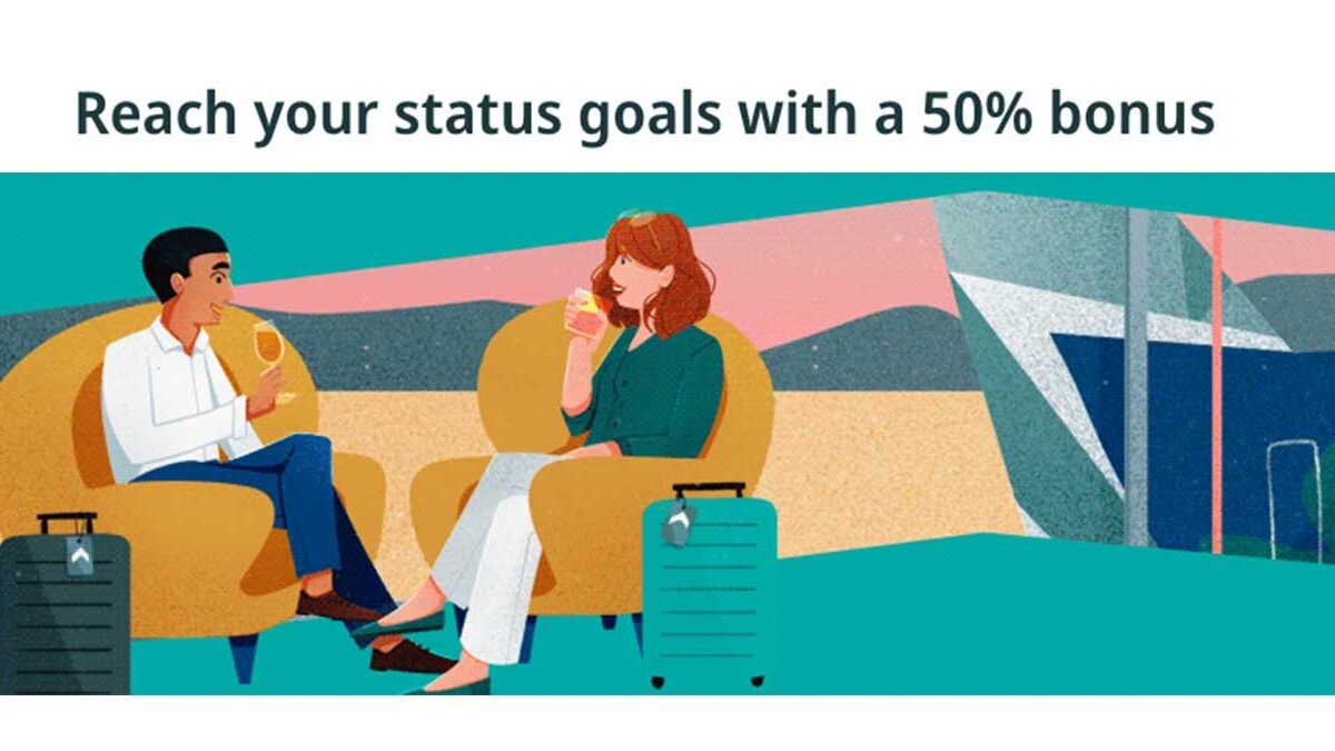 WestJet 50% bonus TQS