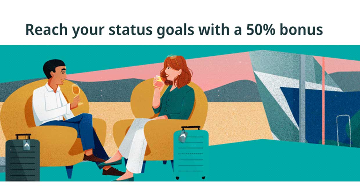 WestJet 50% bonus TQS