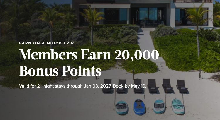 Homes Villas 20000 bonus points