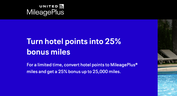 Transfer to hotel United MileagePlus bonus