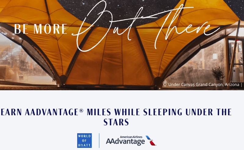 Under Canvas American AAdvantage
